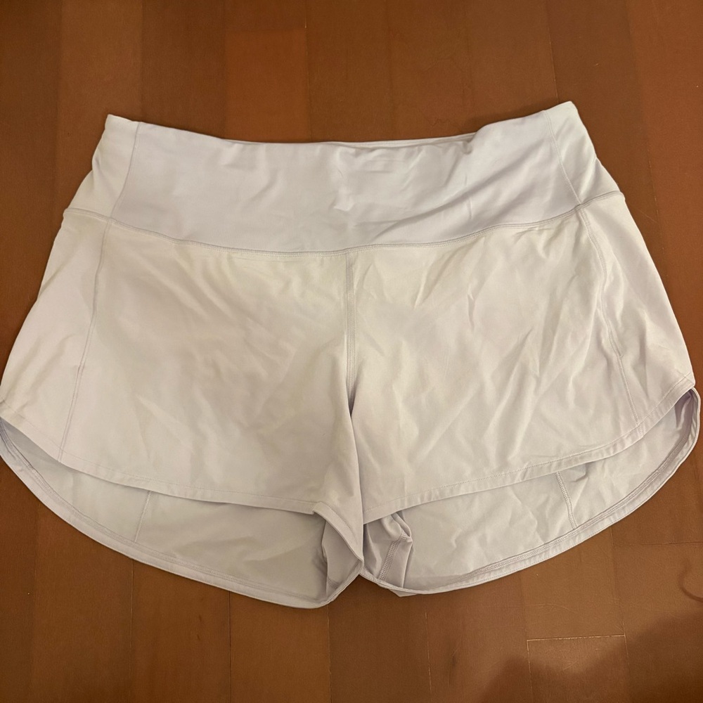 Lululemon Light Purple Athletic Shorts